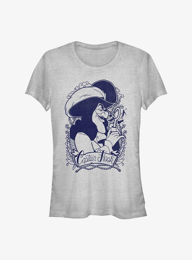 Disney Peter Pan Captain Hook Girls T-Shirt