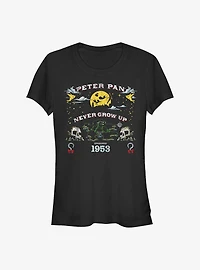 Disney Peter Pan Never Grow Up Girls T-Shirt