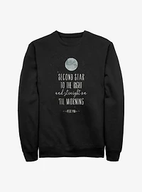 Disney Peter Pan Straight 'Til Morning Sweatshirt