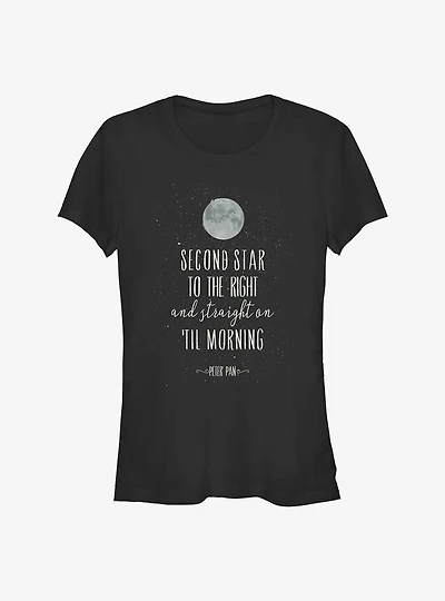 Disney Peter Pan Straight 'Til Morning Girls T-Shirt