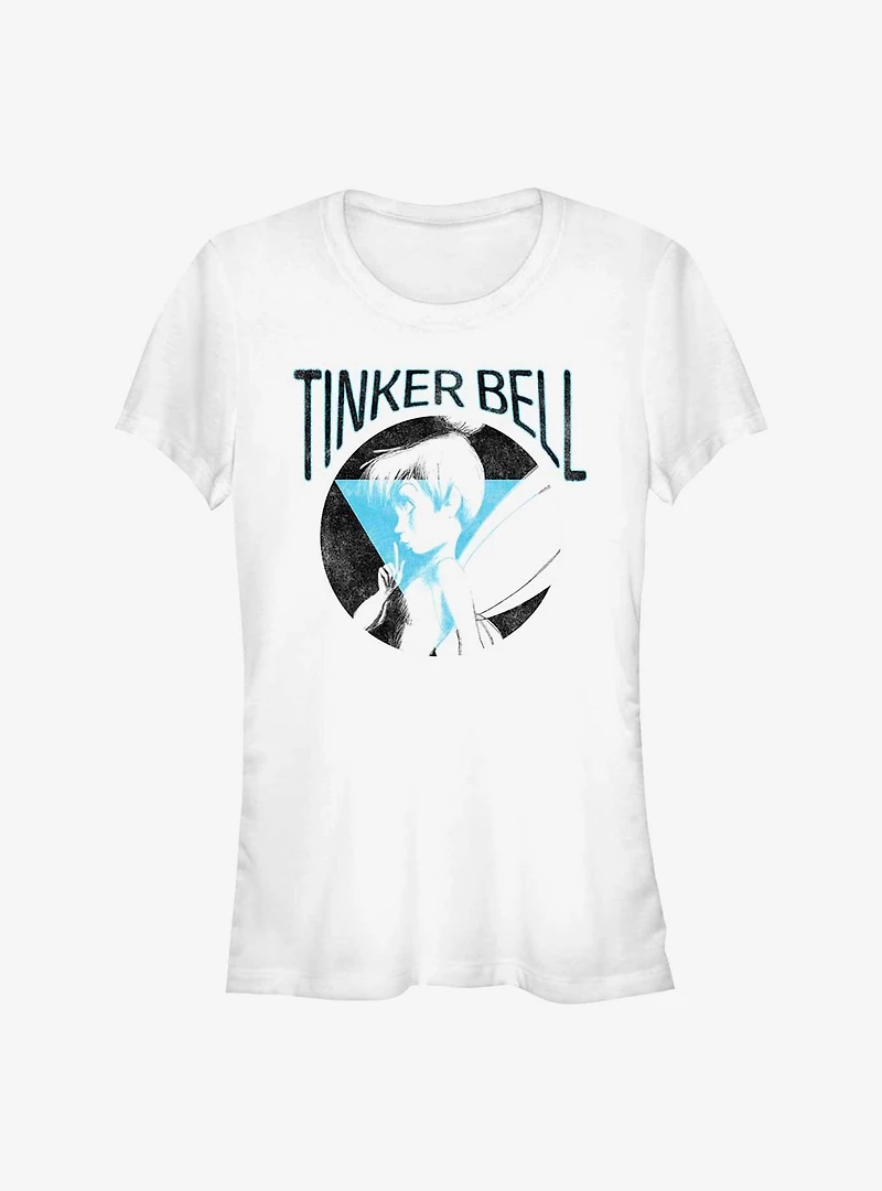 Disney Peter Pan Tinker Bell Profile Girls T-Shirt