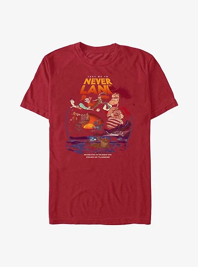 Disney Peter Pan To Never Land T-Shirt