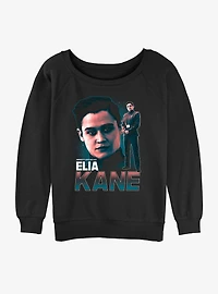 Star Wars The Mandalorian Amnesty Officer Elia Kane Womens Slouchy Sweatshirt