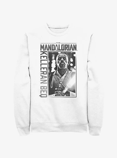 Star Wars The Mandalorian Kelleran Beq Poster Sweatshirt