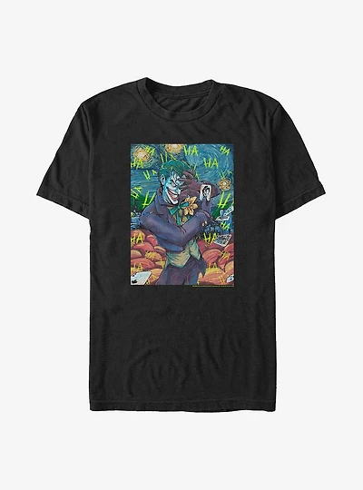 DC Comics Batman Starry Night Joker Big & Tall T-Shirt