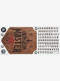 Dungeons & Dragons Dungeon Master Giant Peel & Stick Wall Decal With Alphabet