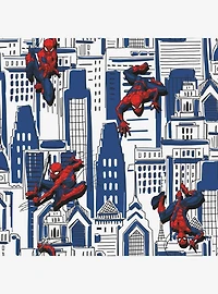 Marvel Spider-Man Cityscape Peel And Stick Wallpaper