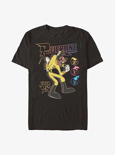 Disney Goofy Powerline Tour Extra Soft T-Shirt