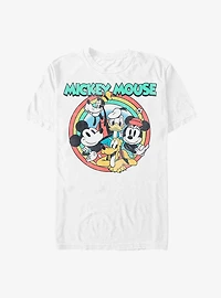 Disney Mickey Mouse Group Pose Extra Soft T-Shirt