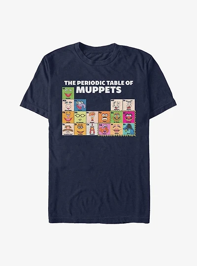 Disney The Muppets Periodic Table Of Extra Soft T-Shirt