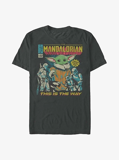 Star Wars The Mandalorian Child Poster Extra Soft T-Shirt