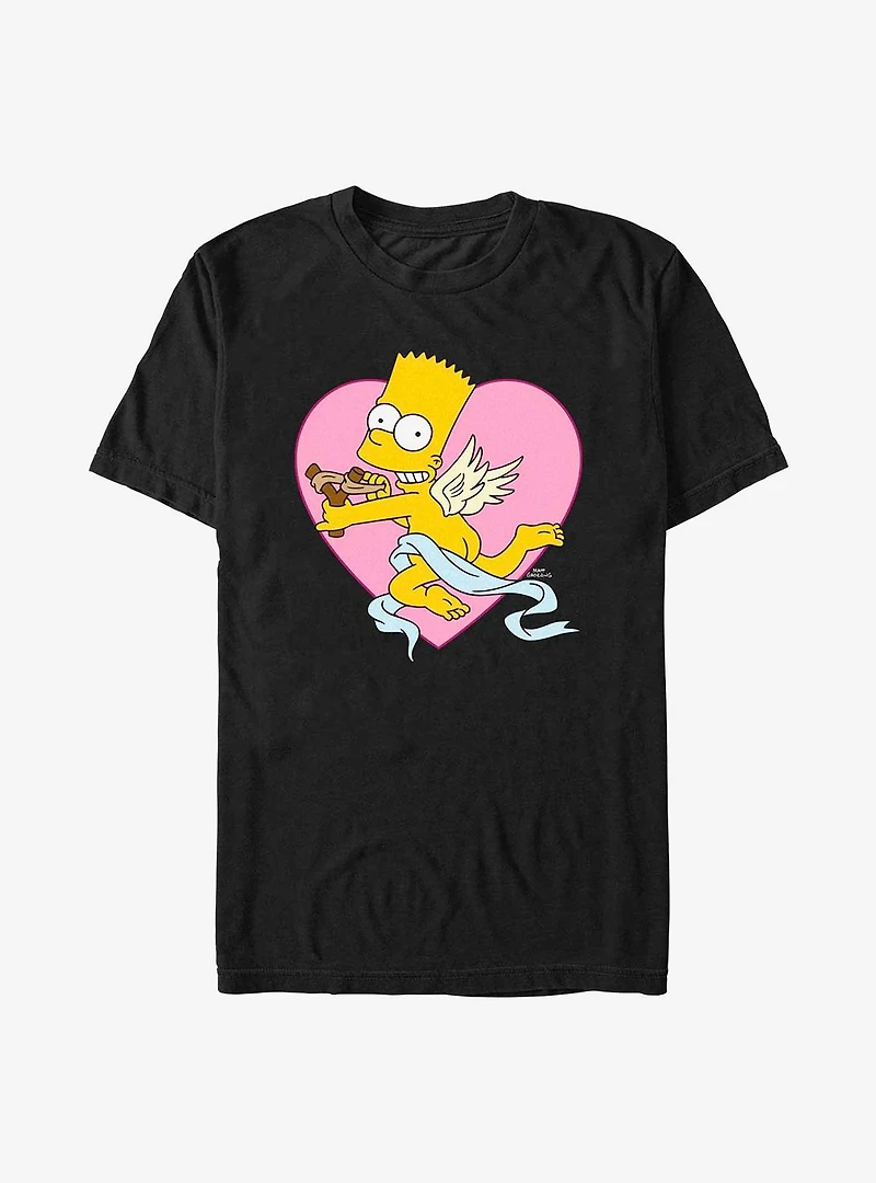 The Simpsons Cupid Bart Extra Soft T-Shirt