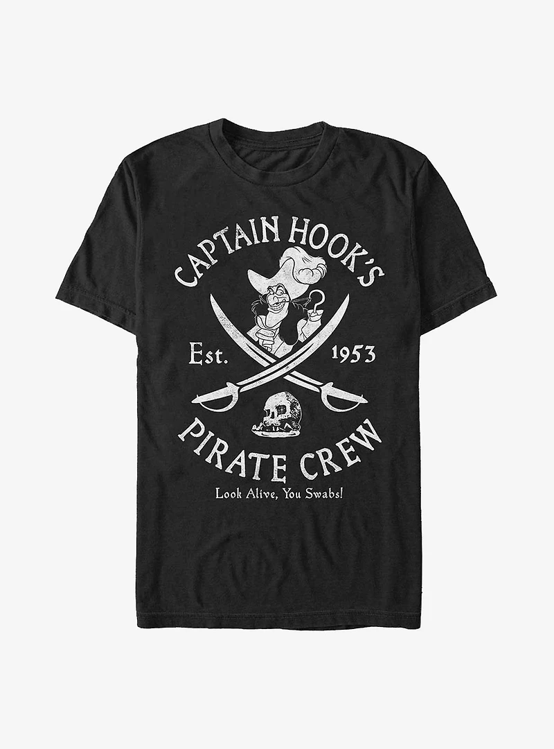 Disney Tinker Bell Captain Hook's Salty Crew Extra Soft T-Shirt