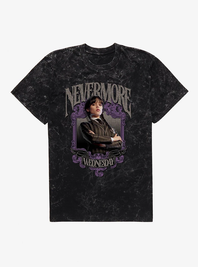 Wednesday Framed Mineral Wash T-Shirt