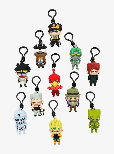 JoJo's Bizarre Adventure: Stardust Crusaders Characters Blind Bag Figural Bag Clip