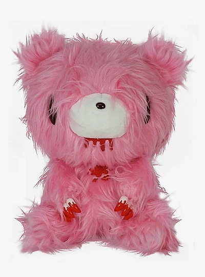 Gloomy Bear Pink Sitting Fuzzy Plush