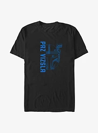 Star Wars The Mandalorian Paz Vizsla Big & Tall T-Shirt