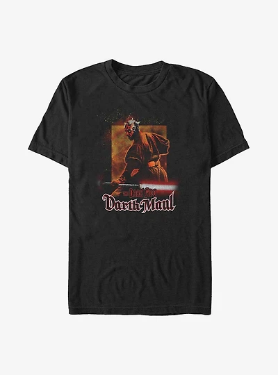 Star Wars Darth Maul Poster Big & Tall T-Shirt