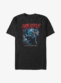 Star Wars Darth Sidious The Sith Will Rule Galaxy Big & Tall T-Shirt