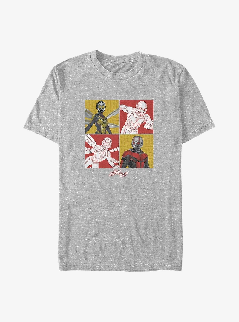 Marvel Ant-Man and the Wasp Boxed Portrait Big & Tall T-Shirt
