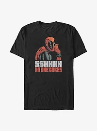 Marvel Deadpool No One Cares Big & Tall T-Shirt