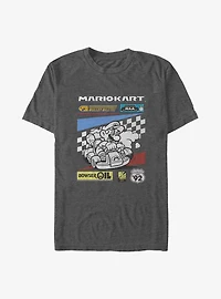 Mario Kart Checkers Big & Tall T-Shirt