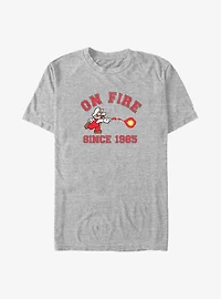 Mario On Fire Since 1985 Big & Tall T-Shirt