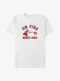 Mario On Fire Since 1985 Big & Tall T-Shirt