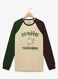 Studio Ghibli My Neighbor Totoro Group Portrait Contrast Long Sleeve T-Shirt - BoxLunch Exclusive