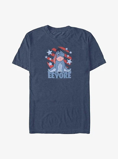 Disney Winnie The Pooh Eeyore Spangled Big & Tall T-Shirt