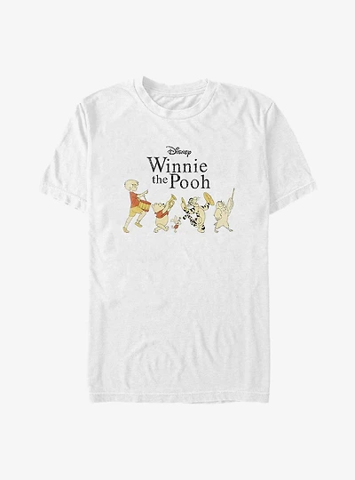 Disney Winnie The Pooh Happy Parade Big & Tall T-Shirt
