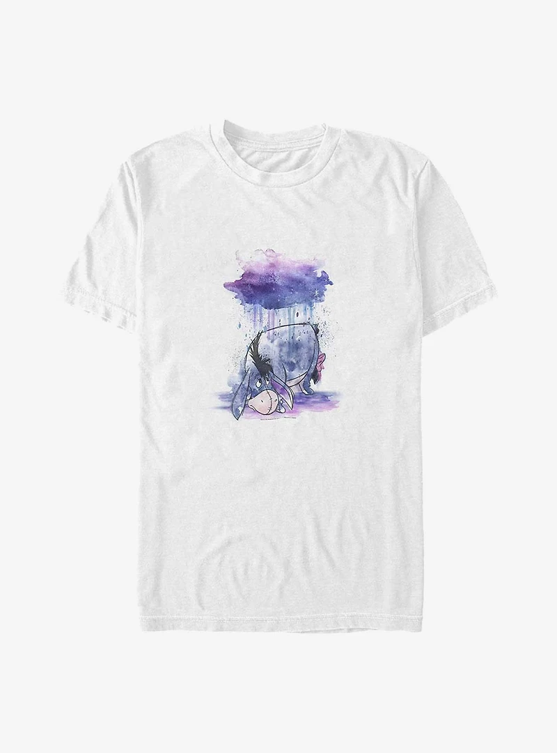 Disney Winnie The Pooh Watercolor Eeyore Big & Tall T-Shirt