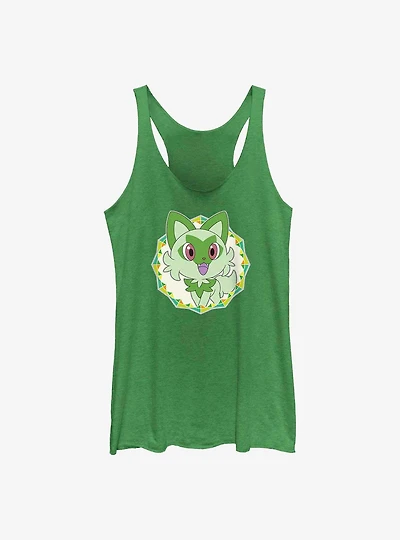 Pokemon Sprigatito Sparkle Girls Tank