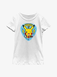 Pokemon Pikachu Rocks Youth Girls T-Shirt