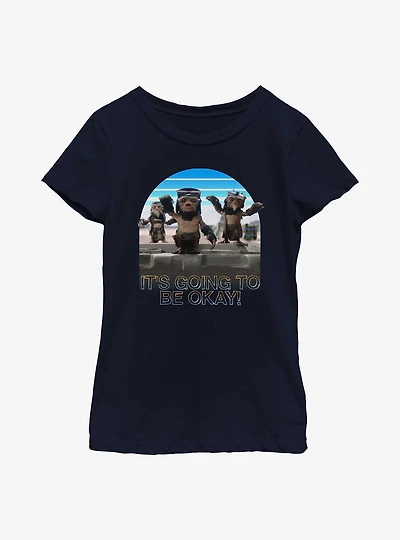 Star Wars The Mandalorian Anzellans Say It's Going To Be Okay Youth Girls T-Shirt