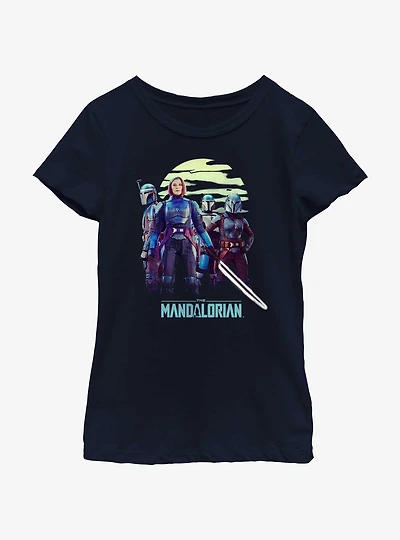 Star Wars The Mandalorian Bo-Katan Reigns Again Youth Girls T-Shirt BoxLunch Web Exclusive