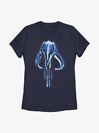 Star Wars The Mandalorian Beskar Mythosaur Womens T-Shirt