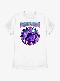 Star Wars The Mandalorian Heroes of Nevarro Womens T-Shirt