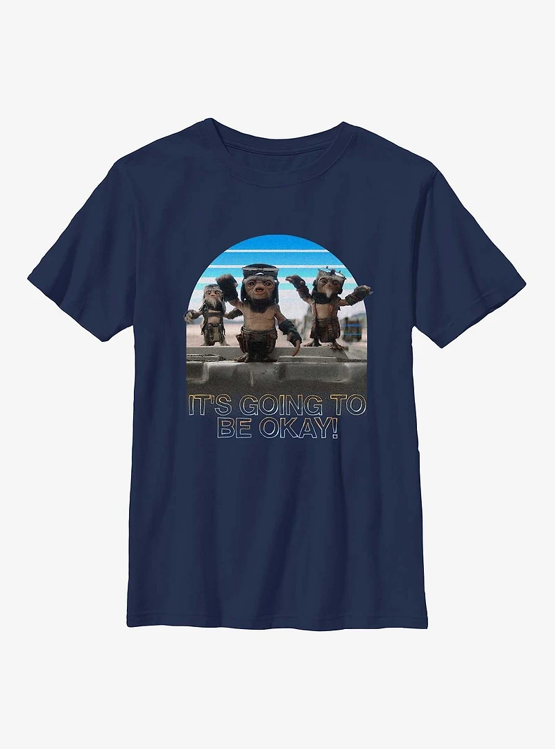 Star Wars The Mandalorian Anzellans Say It's Going To Be Okay Youth T-Shirt