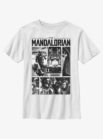 Star Wars The Mandalorian Plazir-15 Droid Recommissioning Youth T-Shirt