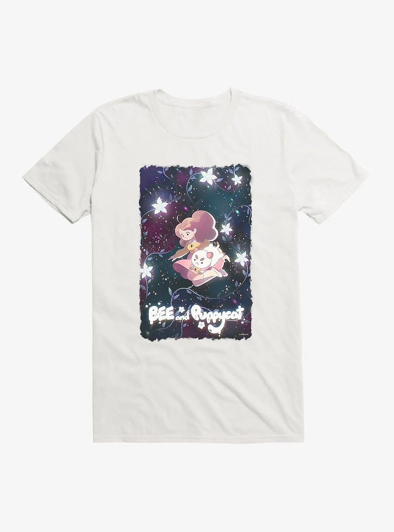 Bee And Puppycat Space Flowers Poster T-Shirt