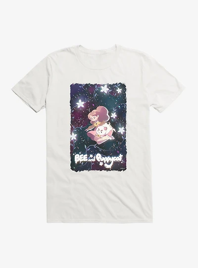 Bee And Puppycat Space Flowers Poster T-Shirt