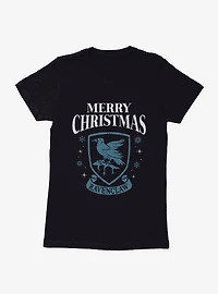Harry Potter Merry Christmas Ravenclaw Womens T-Shirt