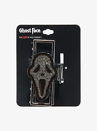 Scream Ghost Face Bling Claw Hair Clip