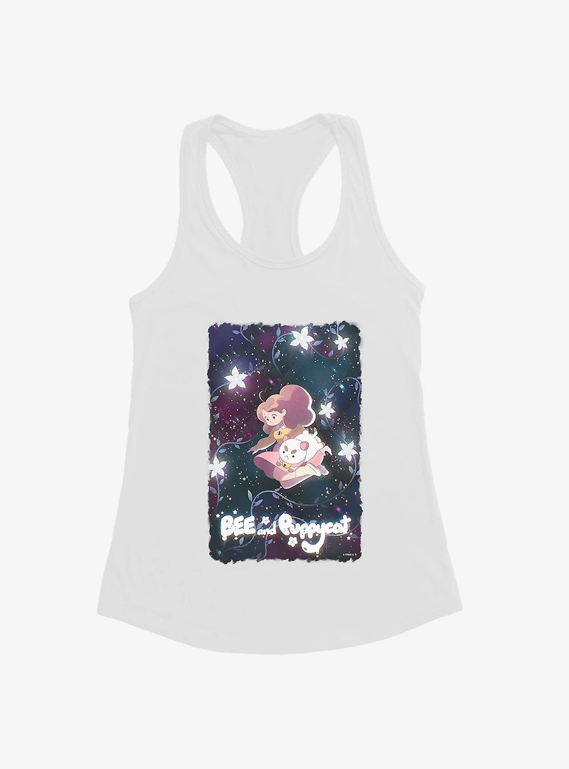 Bee And Puppycat Space Flowers Poster Girls Tank