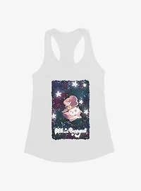 Bee And Puppycat Space Flowers Poster Girls Tank