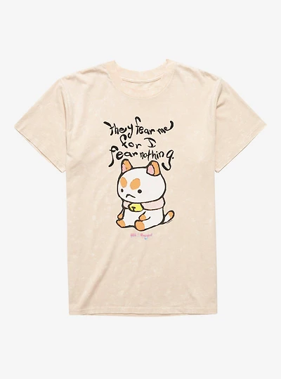 Bee And Puppycat I Fear Nothing Mineral Wash T-Shirt