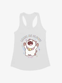 Bee And PuppyCat Leave Me Alone Womens Tank Top