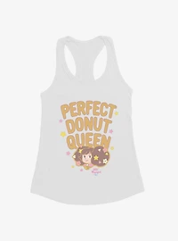 Bee And PuppyCat Perfect Donut Queen Womens Tank Top