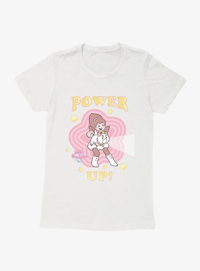 Bee And PuppyCat Power Up Womens T-Shirt